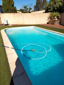 Photo de galerie - Piscine après remise en route (48h)