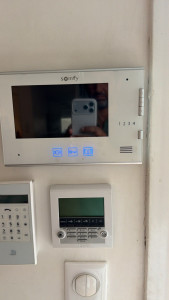 Photo de galerie - Installation d'une visiophone 