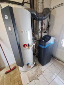 Photo de galerie - Installation ballon thermodynamique 