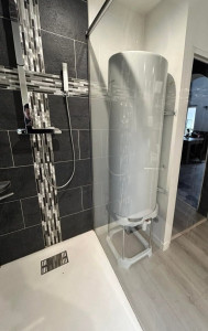 Photo de galerie - Changement d'accumulus salle de bain