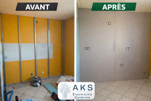 Photo de galerie - Installation électrique