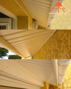 Photo de galerie - Finition du lambris PVC