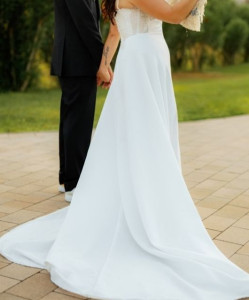 Photo de galerie - Customisation robe de mariée 