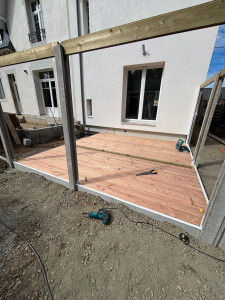 Photo de galerie - Terrasse en Douglas 