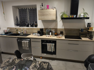 Photo de galerie - Pose de cuisine complète 