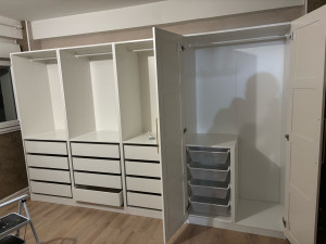 Photo de galerie - Dressing IKEA 