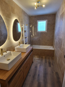 Photo de galerie - Rénovation  complète SDB