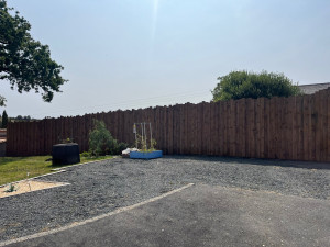 Photo de galerie - Clôture bois 