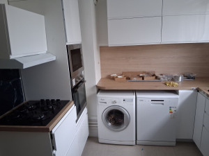 Photo de galerie - Montage et pose d'une cuisine équipée 