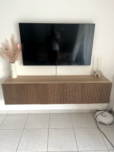 Photo de galerie - Montage et fixation TV + meuble TV