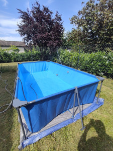 Photo de galerie - Montage piscine 