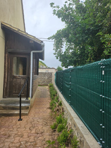 Photo de galerie - Réalisation Clôture avec grillages rigides 