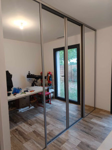 Photo de galerie - Porte coulissante dressing 