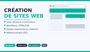 Photo de galerie - Création de site internet en langage dédié ou CMS