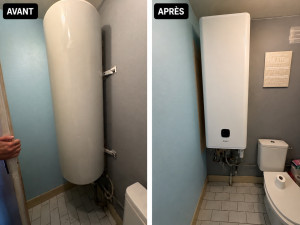 Photo de galerie - Changement ballons d’eau chaude 