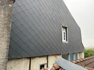 Photo de galerie - Chantier bardage 