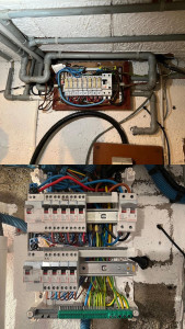 Photo de galerie - Avant / Après : rénovation tableau refait par les soins