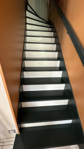Photo de galerie - Rénovation complète cage d'escalier
