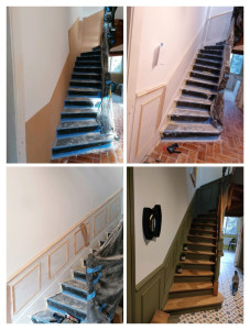 Photo de galerie - Rénovation escalier 