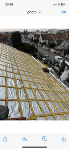 Photo de galerie - Bonjour la société air 2eau spécialisé dans la couverture, vous proposez ces services de charpente et d’isolation deux. Toiture