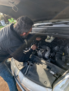 Photo de galerie - C4 Picasso au domicile du client.