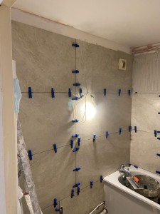 Photo de galerie - Salle de bain commencement 