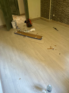 Photo de galerie - Pose de parquet - Revêtement de sol