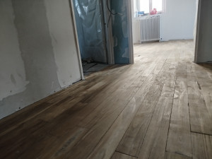 Photo de galerie - Pose de parquet - Revêtement de sol