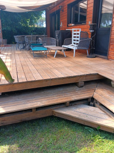 Photo de galerie - Nettoyage terrasse