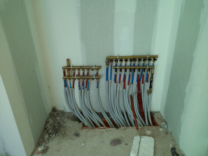 Photo de galerie - Réalisation réseaux chauffage et sanitaire 