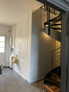 Photo de galerie - Réfection d’une cuisine et montée d’escalier