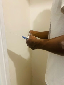 Photo de galerie - Enduit et ponçage 