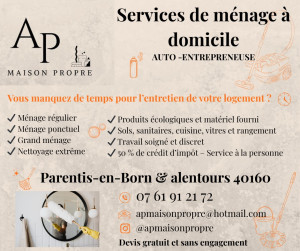 Photo de galerie - AP MAISON PROPRE Parentis-en-Born 40160