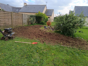 Photo de galerie - Préparation de potager 