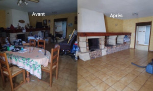 Photo de galerie - Débarrasser puis nettoyage complet 
