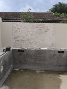 Photo de galerie - Pose de parement