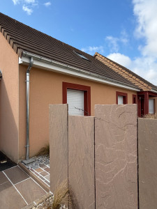 Photo de galerie - Remplacement des gouttières 