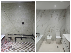 Photo de galerie - Rénovation toilette 