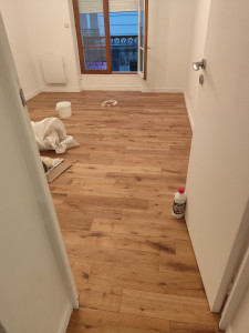 Photo de galerie - Pose de parquet - Revêtement de sol