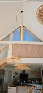 Photo de galerie - Création verrière chêne 