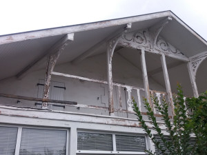 Photo de galerie - Peinture extérieure boiserie