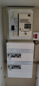 Photo de galerie - Remplacement d'un coffret électrique 