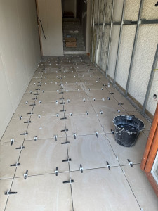 Photo de galerie - Pose de carrelage 