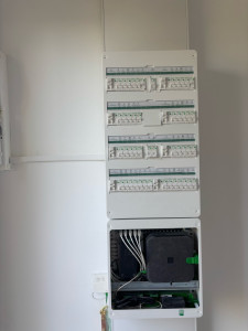 Photo de galerie - Création d’un tableau pour une maison contenant 6 chambre .chaque chambre et indépendante avec son interrupteur différentiel 