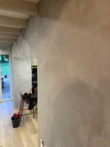 Photo de galerie - Application de béton ciré 