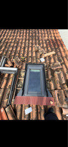 Photo de galerie - Pose Velux