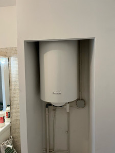 Photo de galerie - Pose de chauffe eau 