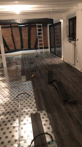 Photo de galerie - Pose de parquet - Revêtement de sol