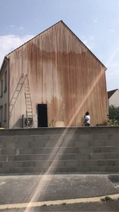 Photo de galerie - Rénovation nettoyage façade