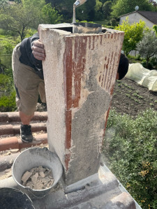 Photo de galerie - Voici une photo avant l’enduit